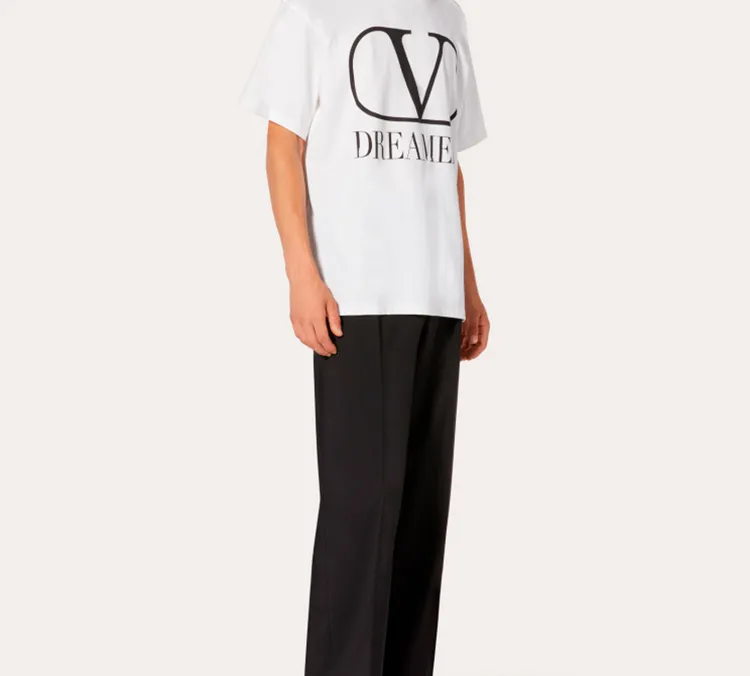 Valentino T Shirts Men White-6