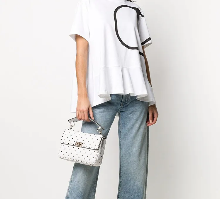 Valentino T Shirts Women's White-5