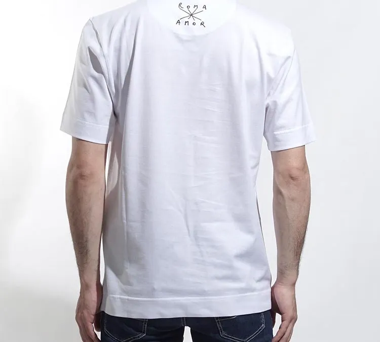 FENDI T Shirts Men White-2