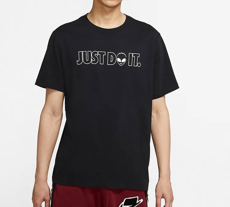 Nike T Shirts Men Black-4