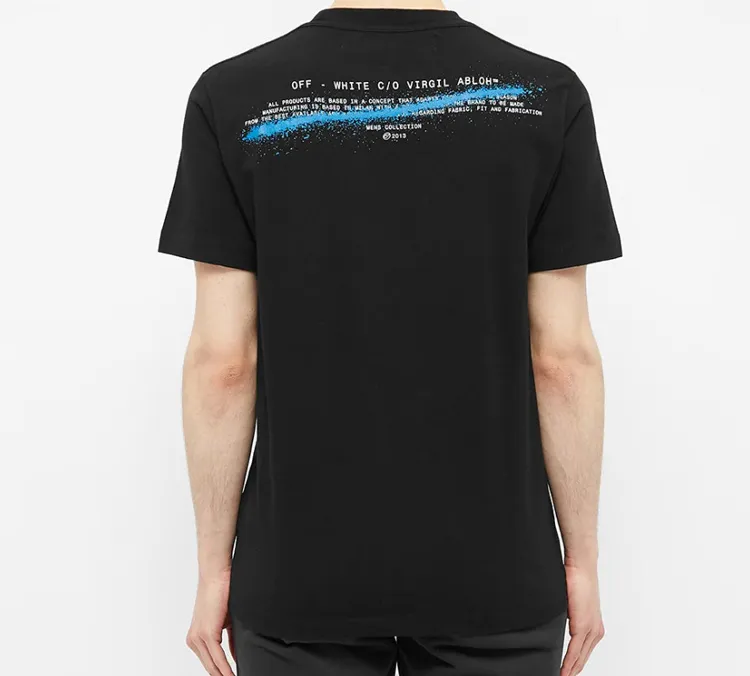 OFF WHITE Ss20 T Shirts Men Black-2