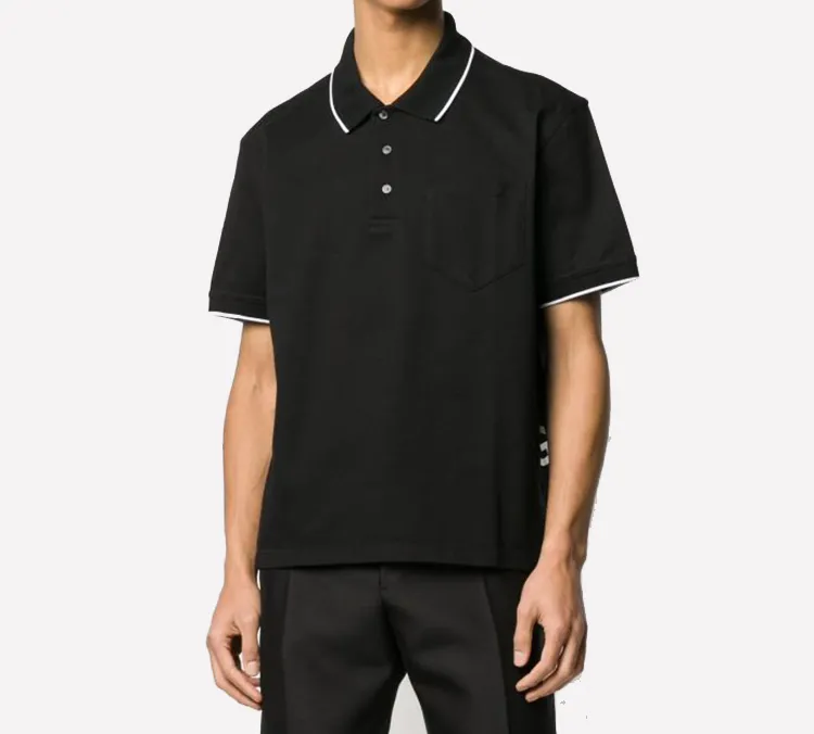 Givenchy Polo Shirts Men Black-2