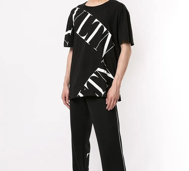 Valentino T Shirts Men Black-3