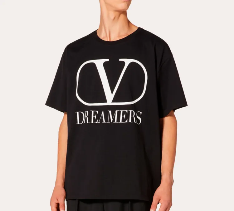 Valentino T Shirts Men Black-2