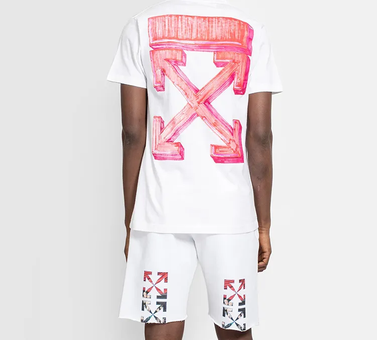 OFF WHITE FW20 T Shirt Men's White-4