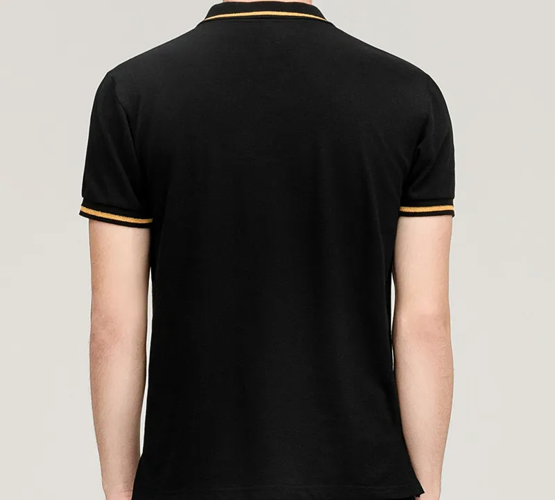 MOSCHINO Polo Shirts Men Black-4