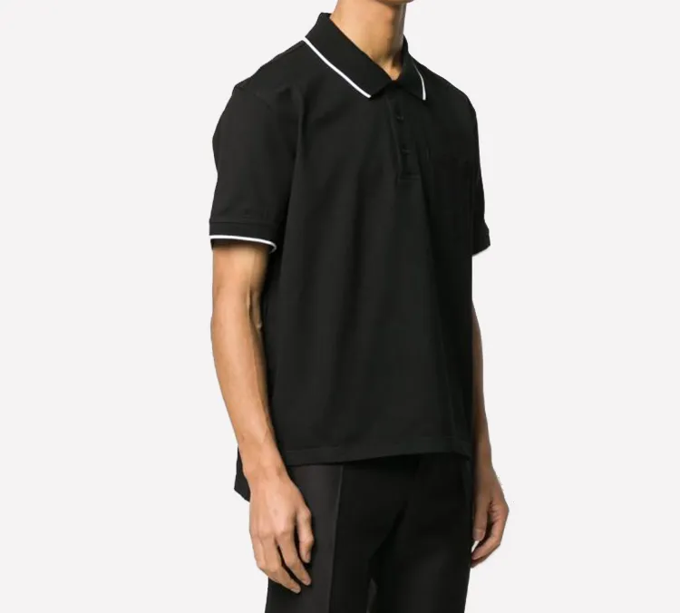 Givenchy Polo Shirts Men Black-3