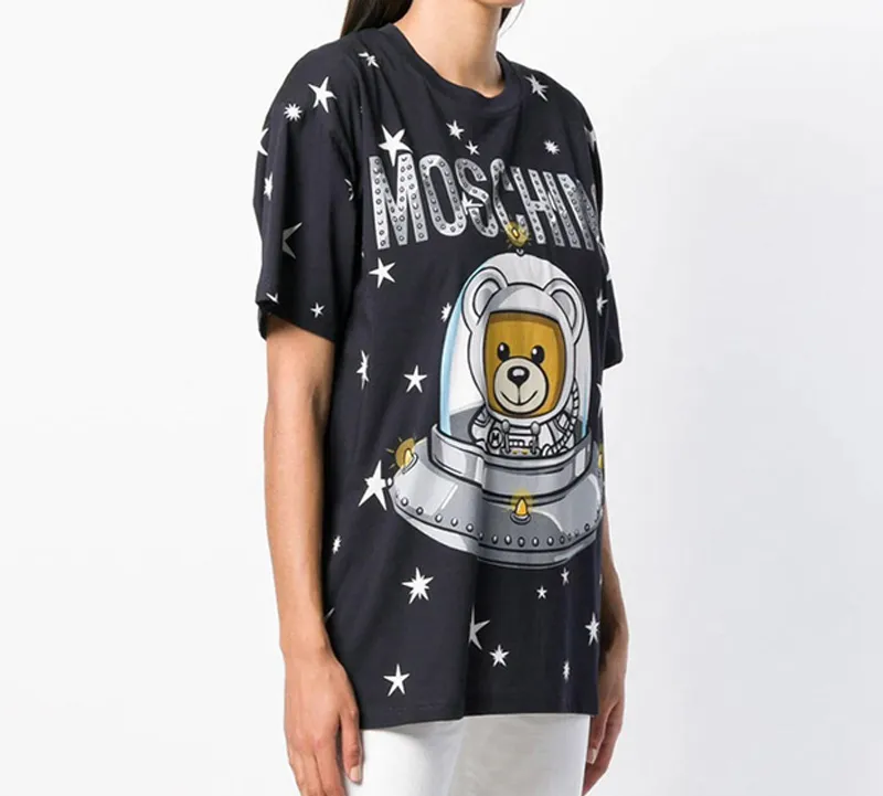 MOSCHINO T Shirts Women's Black-1