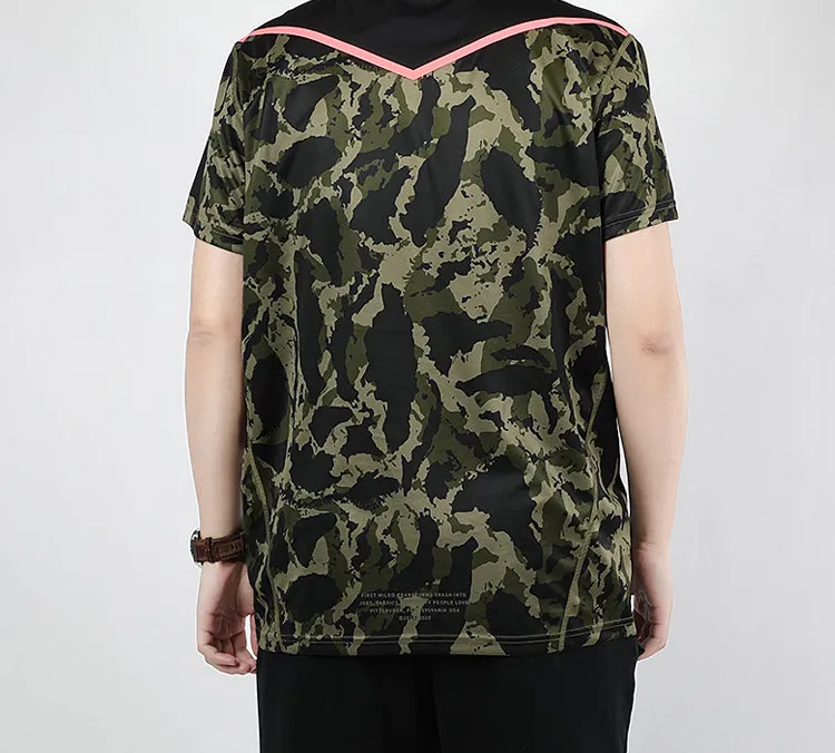 PUMA X FIRST MILE Camo T-Shirts Men Umber Olive-4