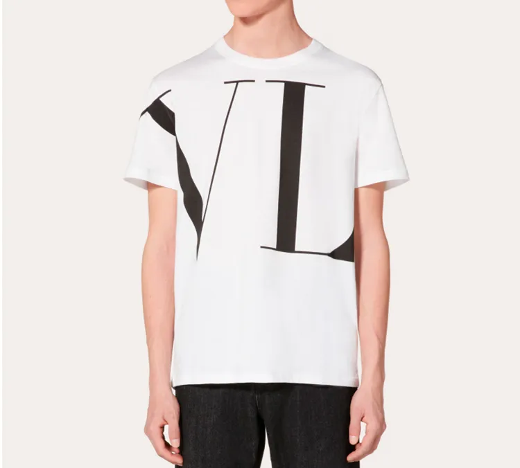 Valentino T Shirts Men White-3