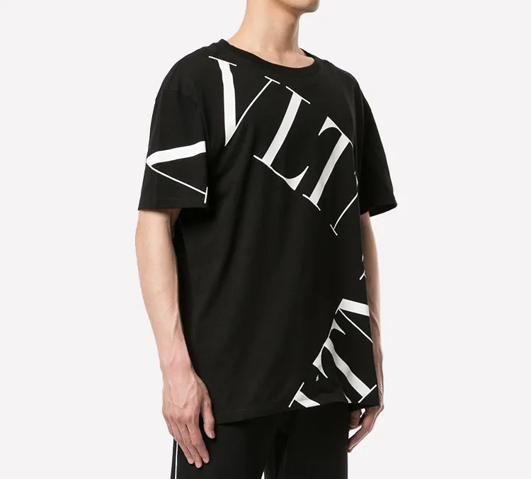 Valentino T Shirts Men Black-2