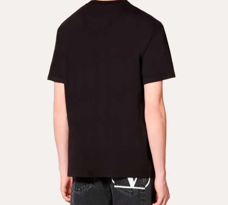 Valentino T Shirts Men Black-3