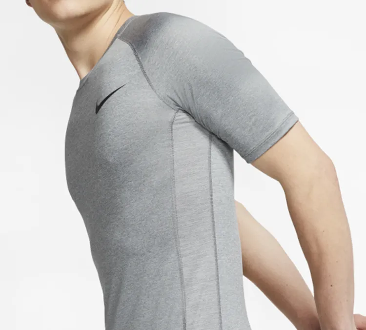 Nike T Shirt Men's Light Smoke Gray-4