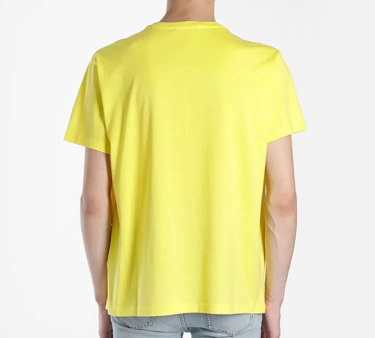 Givenchy T-Shirts Men Yellow-2