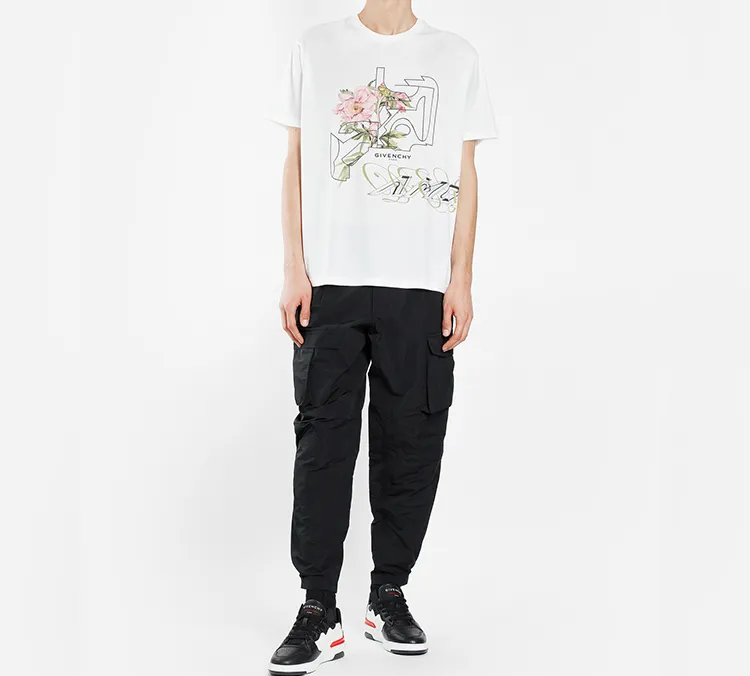 Givenchy T Shirts Men White-6