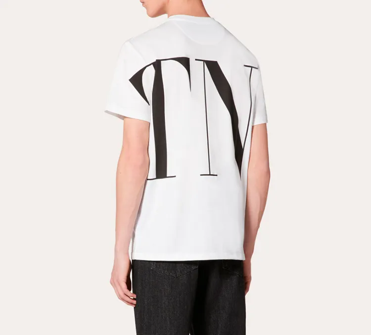 Valentino T Shirts Men White-4