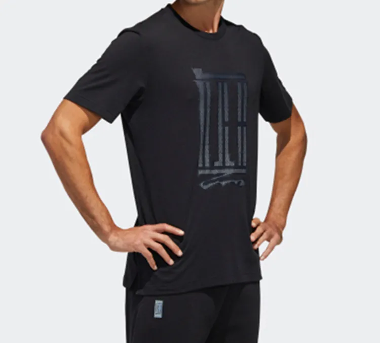 Adidas Wuji Series T Shirt Men's Black-4