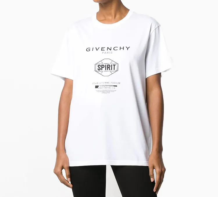 Givenchy T Shirts Women's White-4