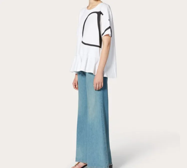 Valentino T Shirts Women's White-6