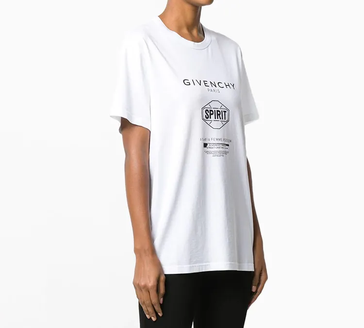 Givenchy T Shirts Women's White-5