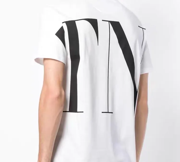 Valentino T Shirts Men White-2