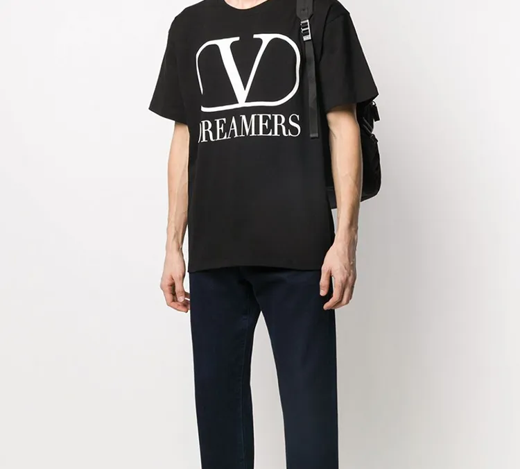 Valentino T Shirts Men Black-4