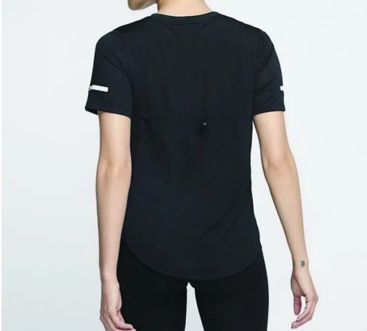Nike Set in Sleeve T Shirt Women's Black-3