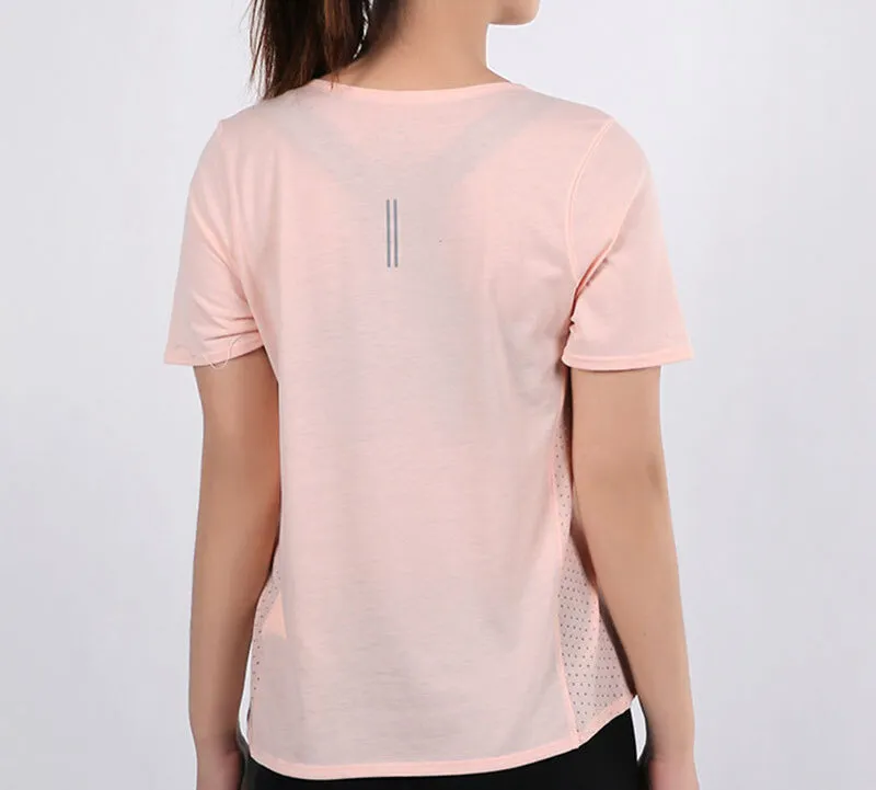 Nike T-Shirt Women's Washable Coral Red-3