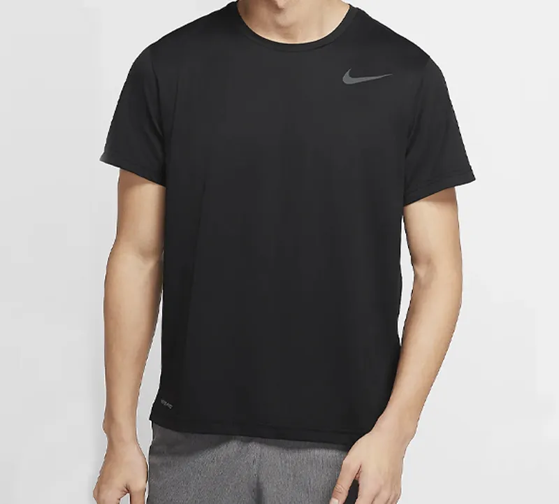 Nike T Shirts Men Black-2