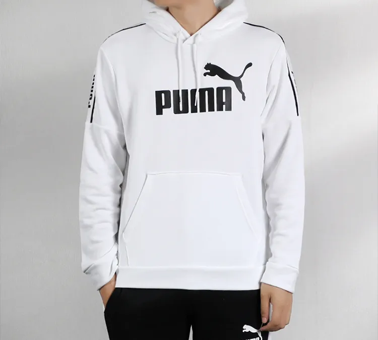 PUMA AMPLIFIED Sweatshirts Men White-2