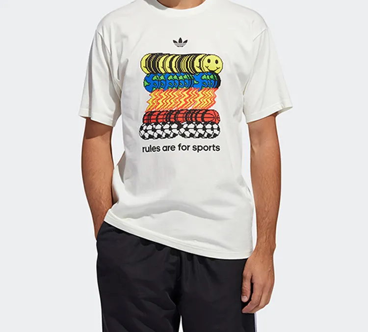 Adidas Originals T Shirt Men's White-2