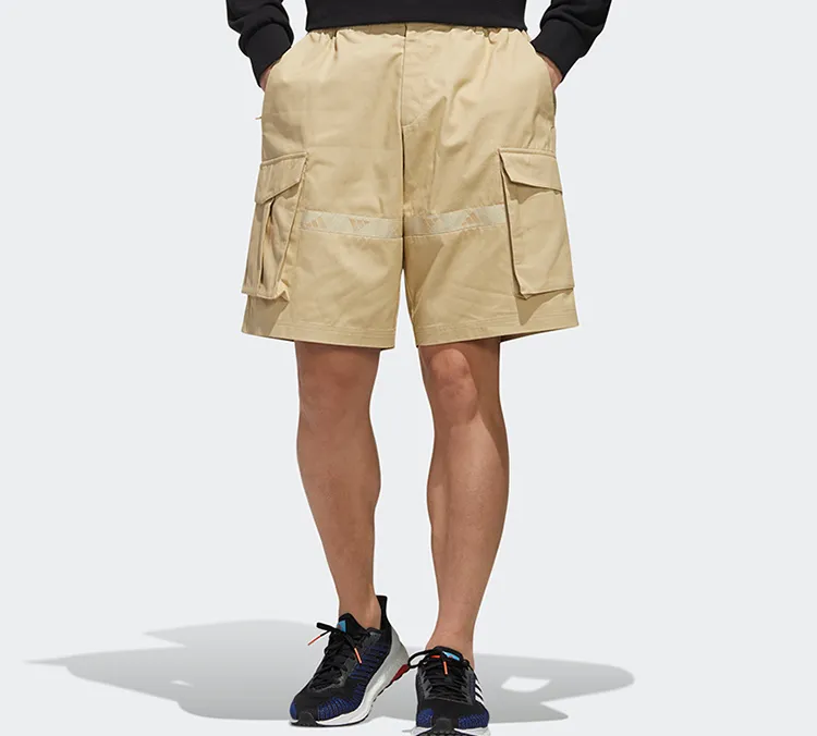 Adidas Cargo Shorts Men Grassland Brown-2
