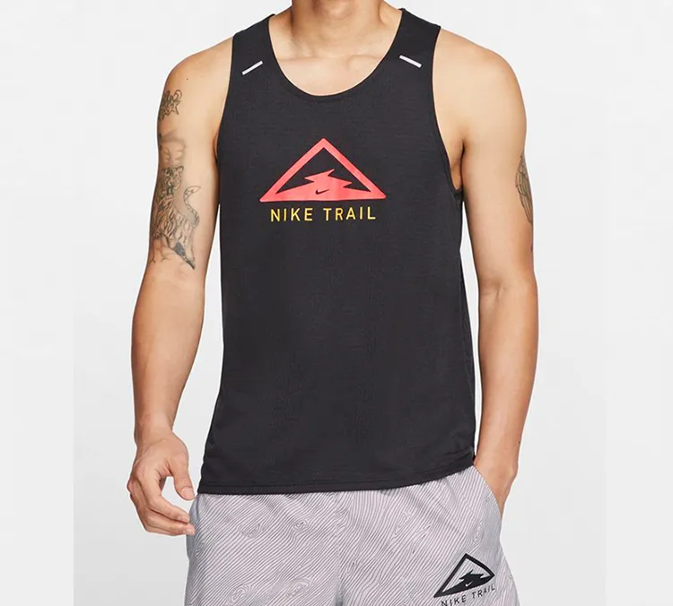 Nike Tank Tops Men Black-2