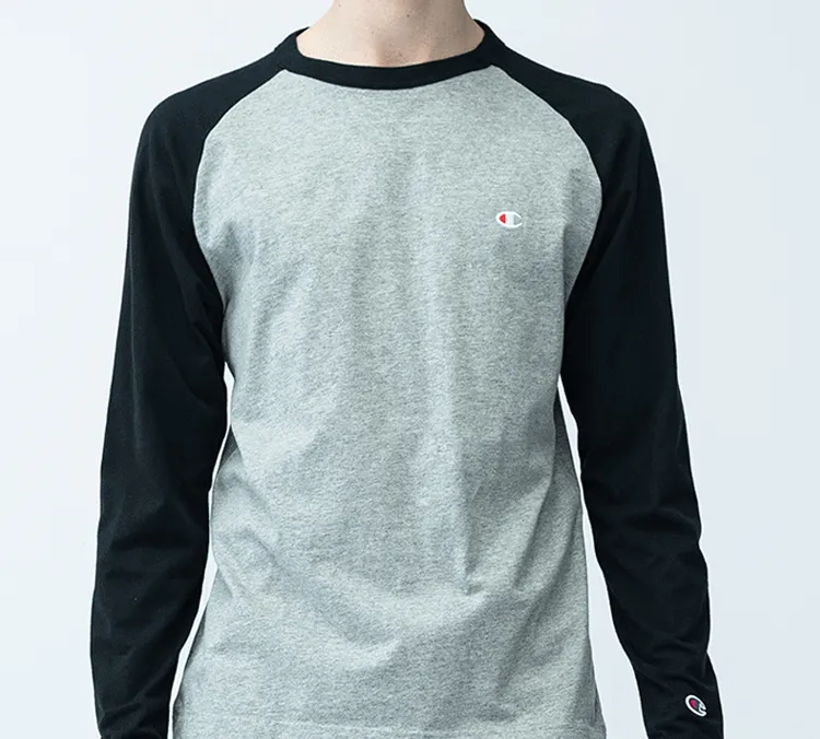 Champion T Shirts Men Black Gray Color-2
