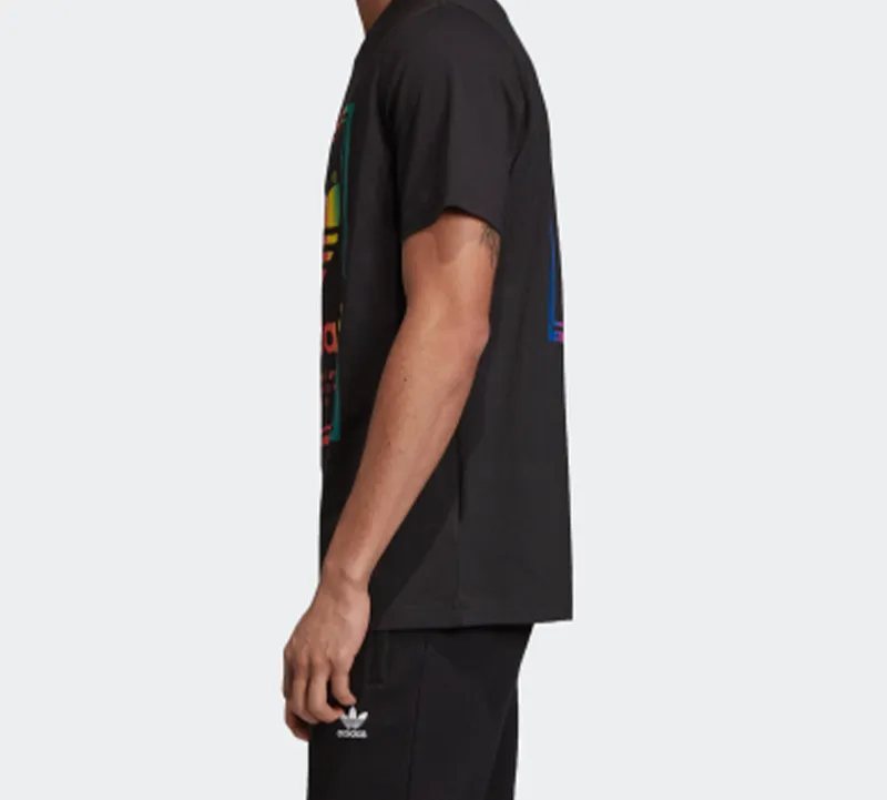 Adidas Originals T Shirt Men's Black-4