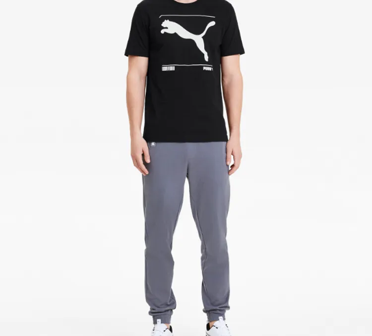 PUMA Manchester City T Shirts Men Black-2