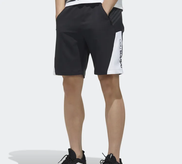 Adidas Neo Loose Fit Shorts Men's Black-5