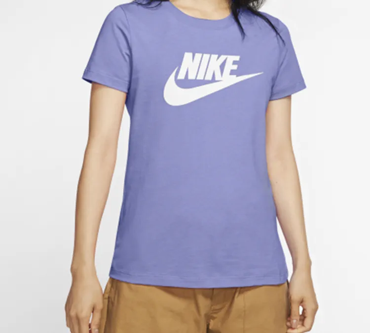 Nike Set in Sleeve T Shirt Women's Purple-2