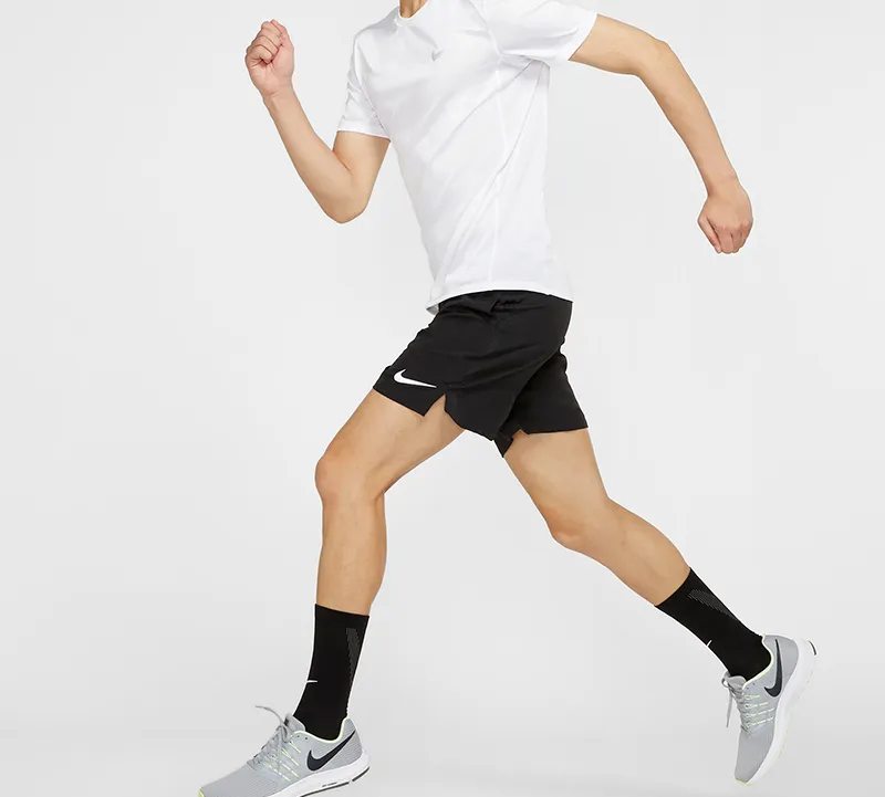 Nike MILER T Shirts Men White-4