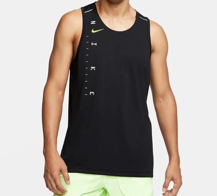 Nike MILER Tank Tops Men Black-1