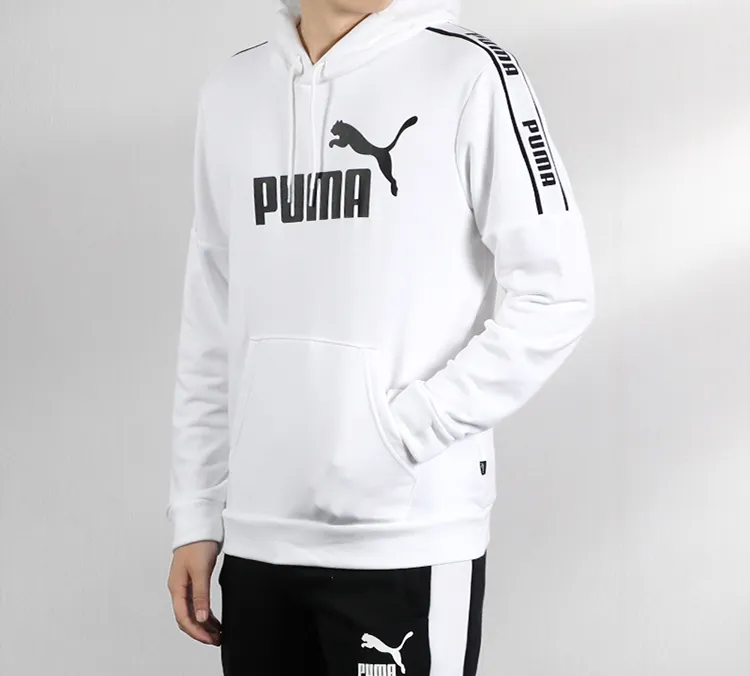 PUMA AMPLIFIED Sweatshirts Men White-3