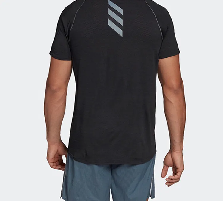 Adidas Raglan Sleeve T-Shirt Men's Black-2