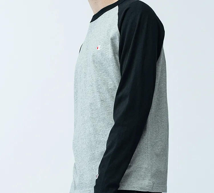 Champion T Shirts Men Black Gray Color-3