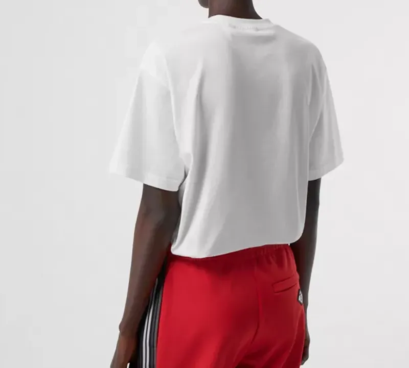 Burberry Regular T Shirt Women's White-3
