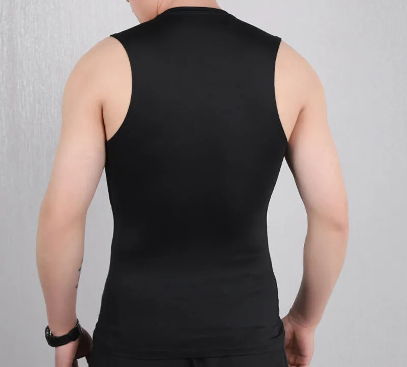 Nike Pro Men's Sleeveless Top Black-5