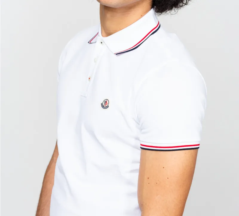 Moncler FW20 Polo Shirt Men's White-1