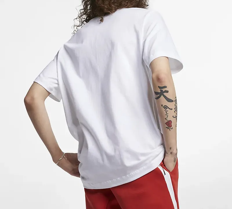 Nike Sportswear Club Men's Cotton Short-Sleeve T-Shirt White-2
