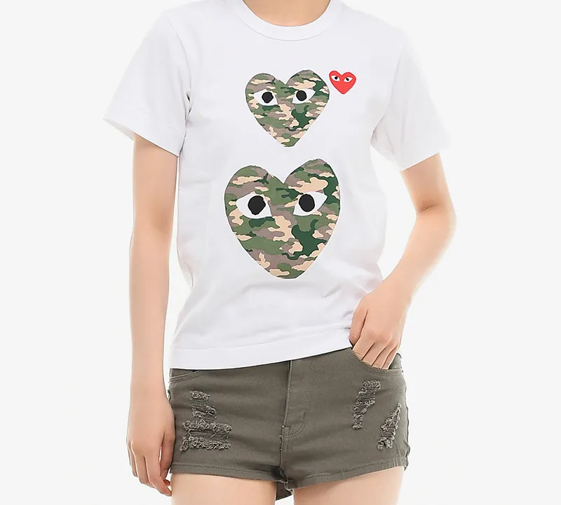 CDG Play T Shirts Women's-4