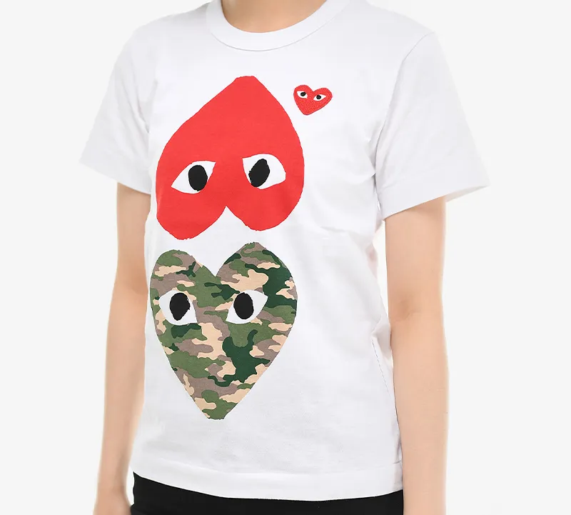 CDG Play T Shirts Women's-2