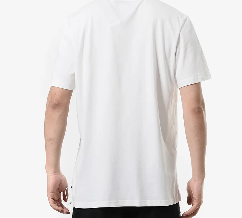 Adidas Originals Set in Sleeve T Shirt Men's White-4